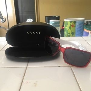 Authentic Gucci Shades w/ Case